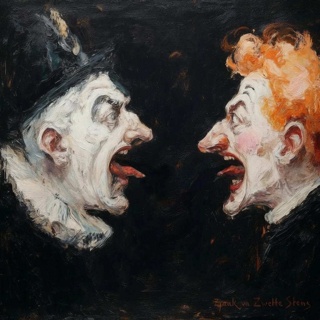 Ö vöel blad hemme, naar James Ensor