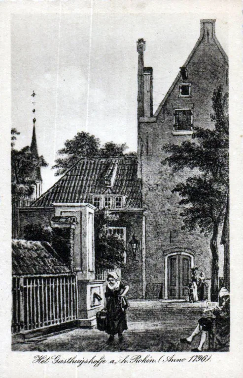 Origineel: Gasthuyshofje, Amsterdam